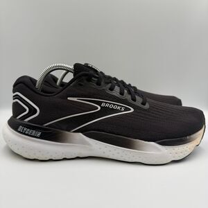 Brooks Glycerin 21 Men's Size 10.5 Black White Athletic Running Shoes Sneakers